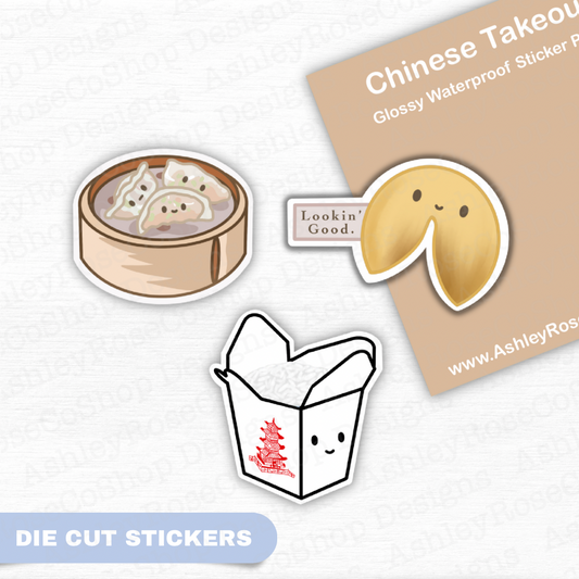 Chinese Takeout Sticker Pack