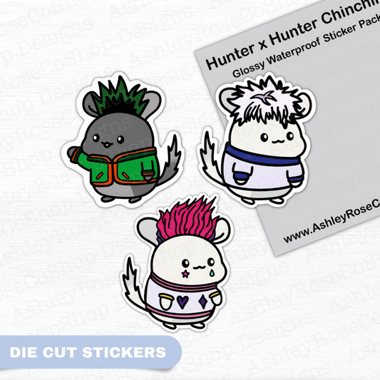 Hunter Chinchilla Sticker Pack