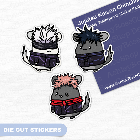 Jujutsu Sorcerer Chinchilla Sticker Pack