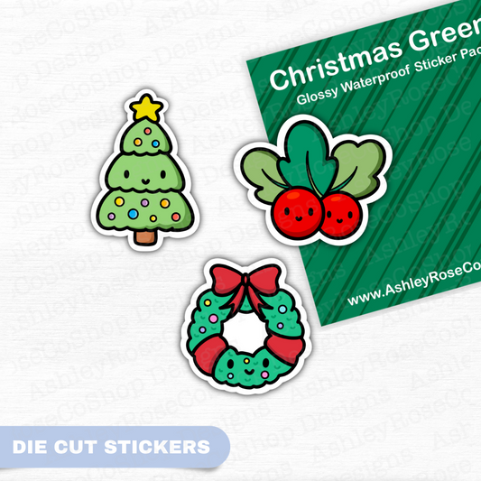 Christmas Greens Sticker Pack