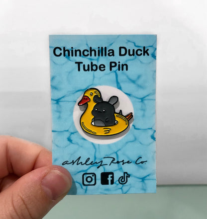 Chinchilla Duck Tube Pin