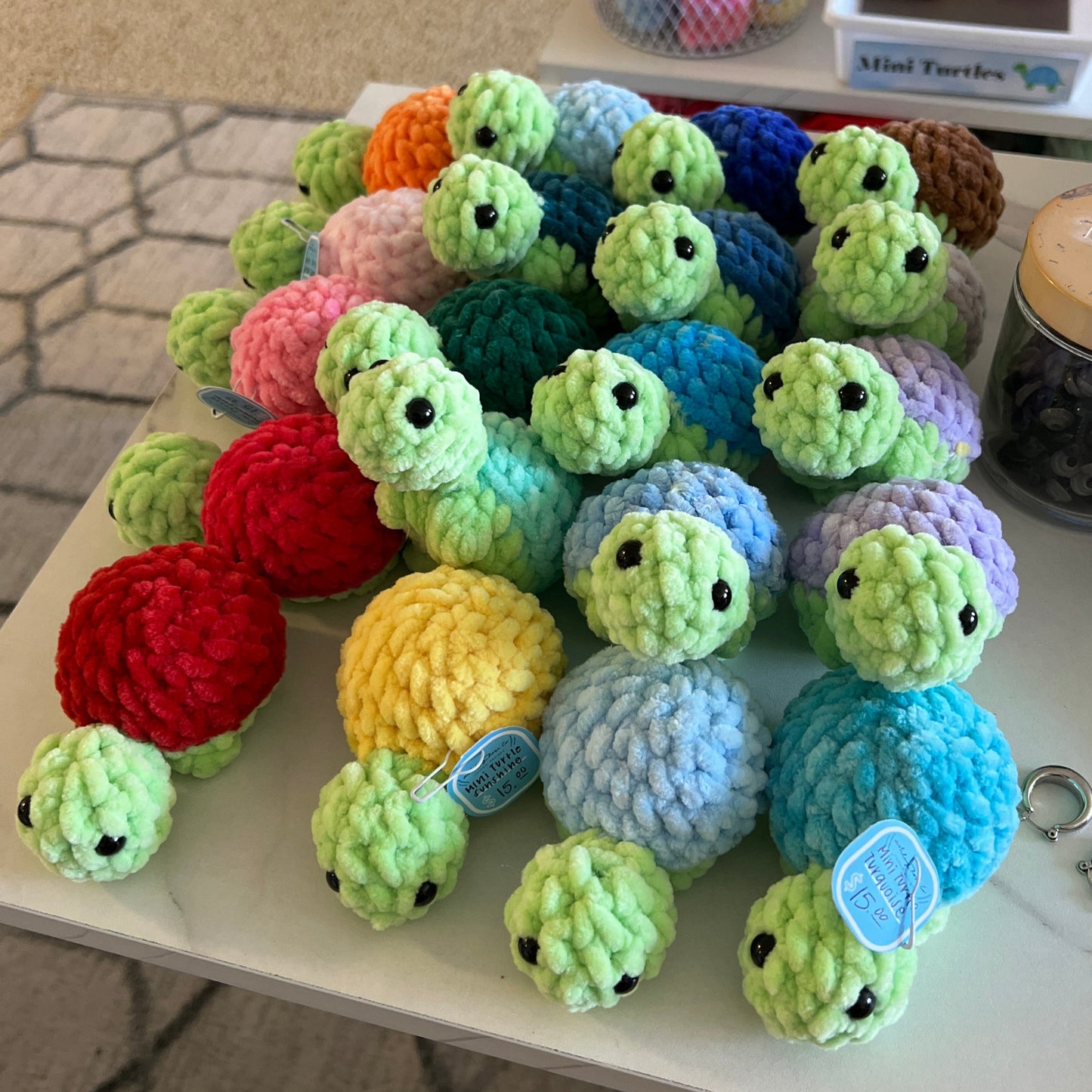 Crochet Mini Turtle