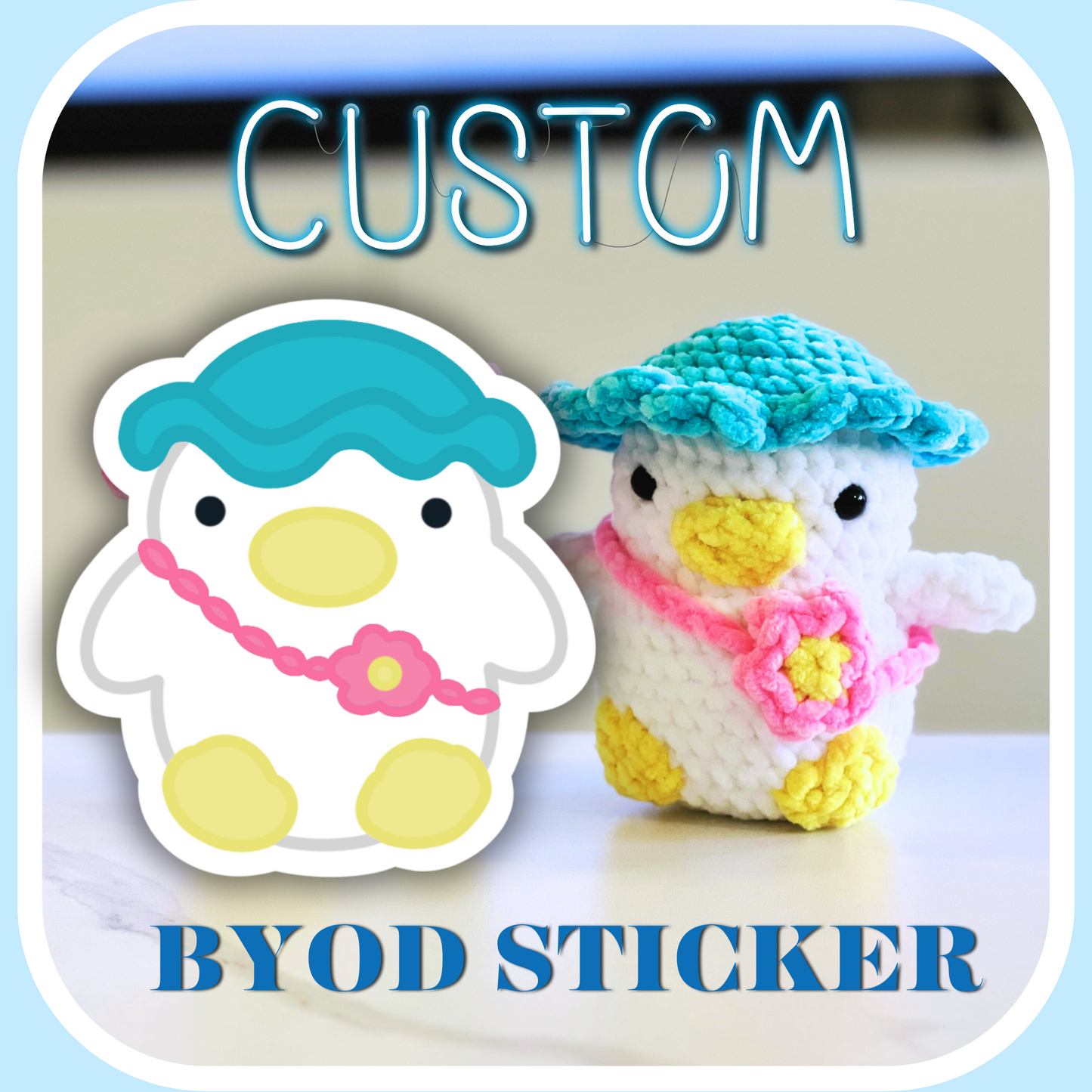 Custom BYOD Sticker